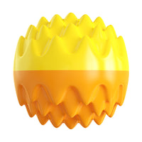 Squeaky Dog Ball Toy For Aggressive Chewers Dental Dog Toy For Healthy Teeth Gums  Spiky Ball Durable Floatable Rubber Pet Toys Mental Enrichment - All Breed Sizes